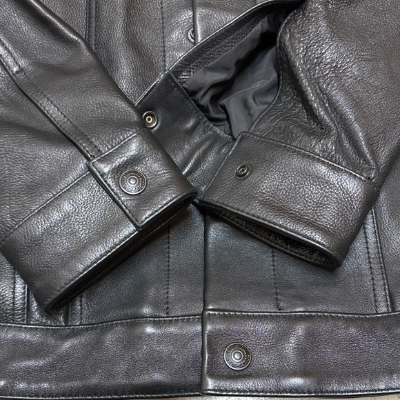 Men's Black Denim Jacket size M - Picture 5 of 15